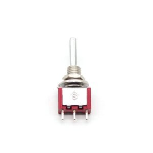 3 Pin Flat Handle Mini Toggle Switch ON-ON