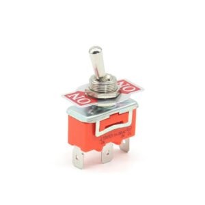 3 Pin ON-ON Toggle Switch Orange