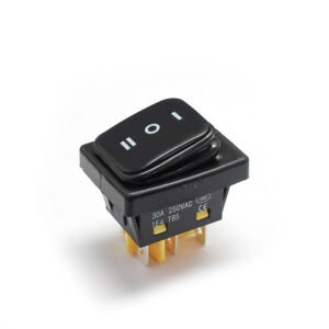 Heavy Duty 3 Position Rocker Switch No Light