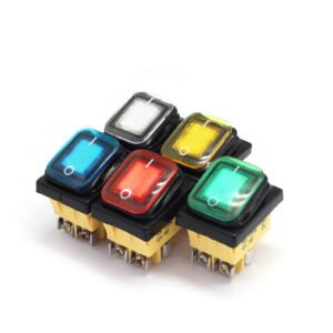 Waterproof Screw Feet Rocker Switch