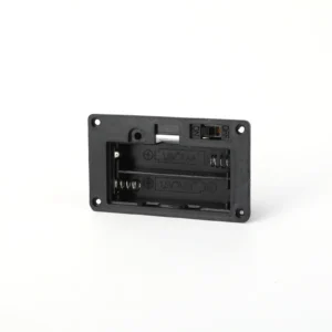 2 AAA Square Panel-Mount Battery Holder with Switch (1)